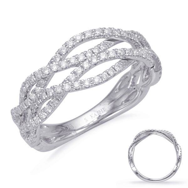 White Gold Matching Band