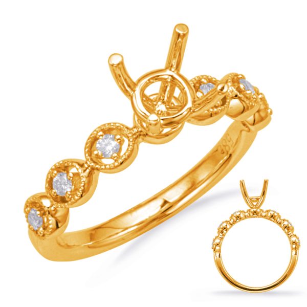 Yellow Gold Engagement Ring