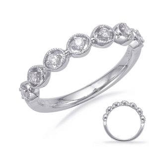 White Gold Matching Band