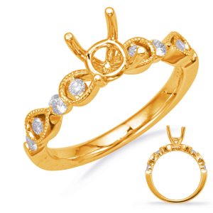 Yellow Gold Engagement Ring Yellow Gold Engagement Ring