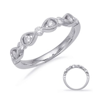White Gold Matching Band