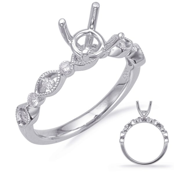 White Gold Engagement Ring