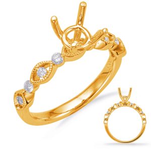 Yellow Gold Engagement Ring Yellow Gold Engagement Ring