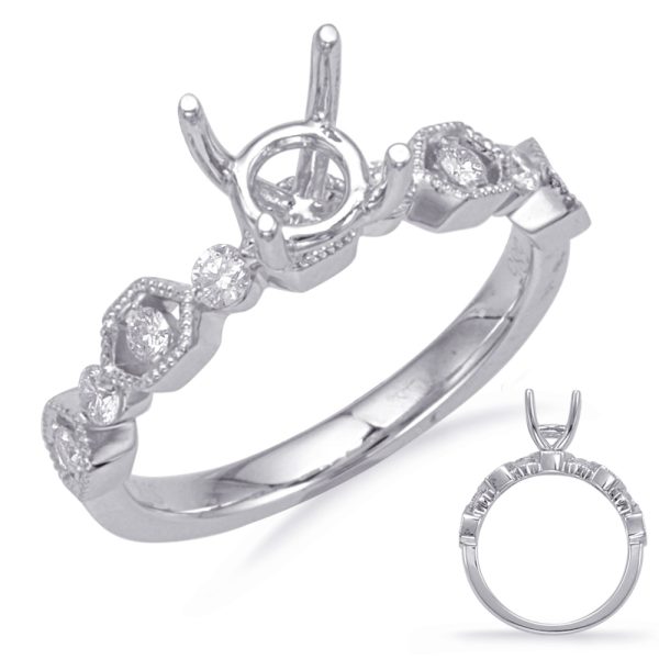 White Gold Engagement Ring