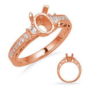 Rose Gold Engagement Ring