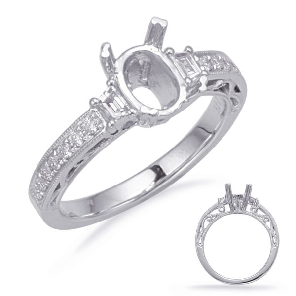 White Gold Engagement Ring