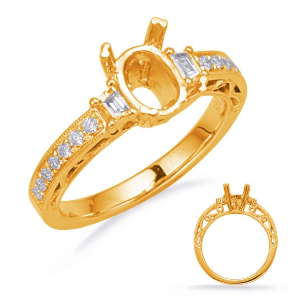 Yellow Gold Engagement Ring