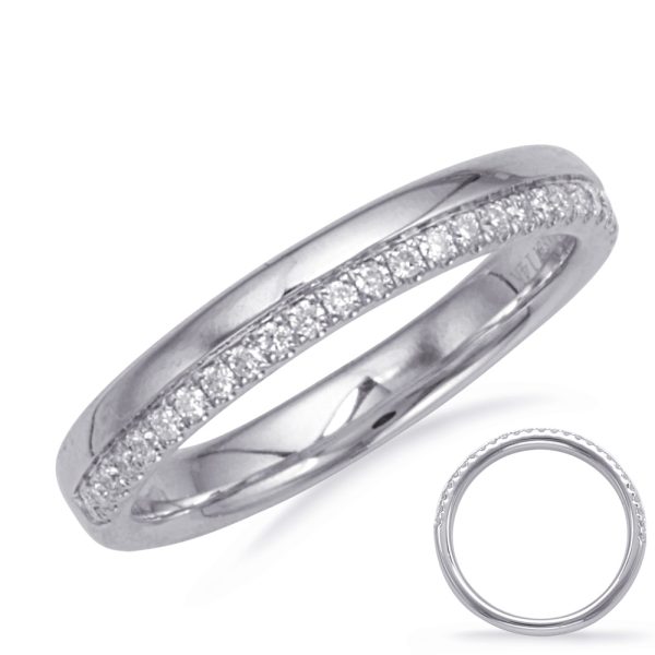 White Gold Matching Band