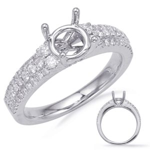 White Gold Engagement Ring