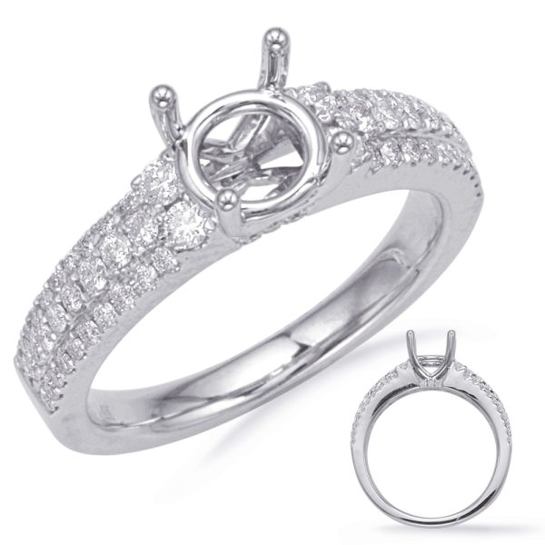 White Gold Engagement Ring