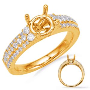 Yellow Gold Engagement Ring