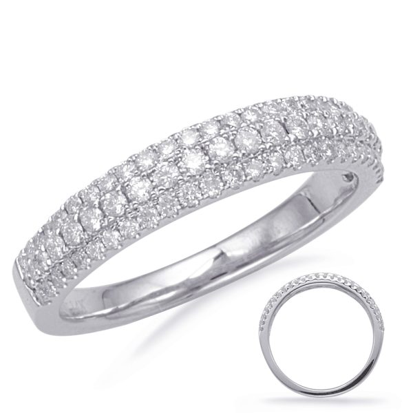 White Gold Matching Band