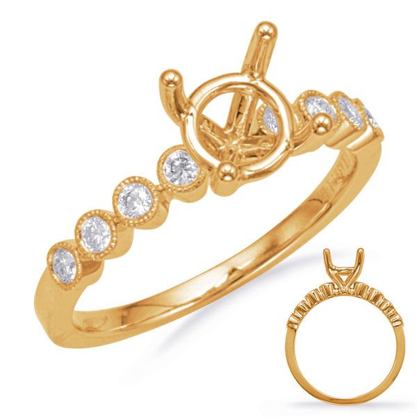 Yellow Gold Engagement Ring