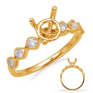 Yellow Gold Engagement Ring Yellow Gold Engagement Ring