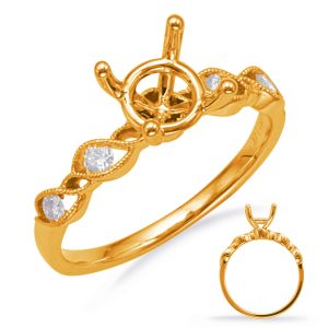 Yellow Gold Engagement Ring Yellow Gold Engagement Ring