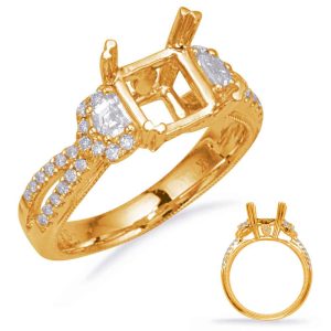 Yellow Gold Engagement Ring