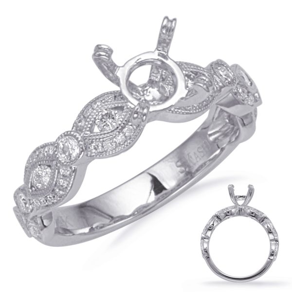 White Gold Engagement Ring