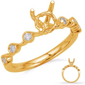 Yellow Gold Engagement Ring Yellow Gold Engagement Ring