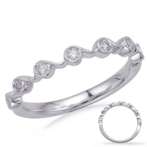 White Gold Matching Band
