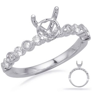 White Gold Engagement Ring White Gold Engagement Ring