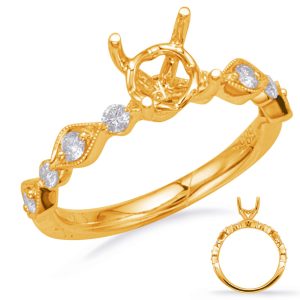 Yellow Gold Engagement Ring Yellow Gold Engagement Ring