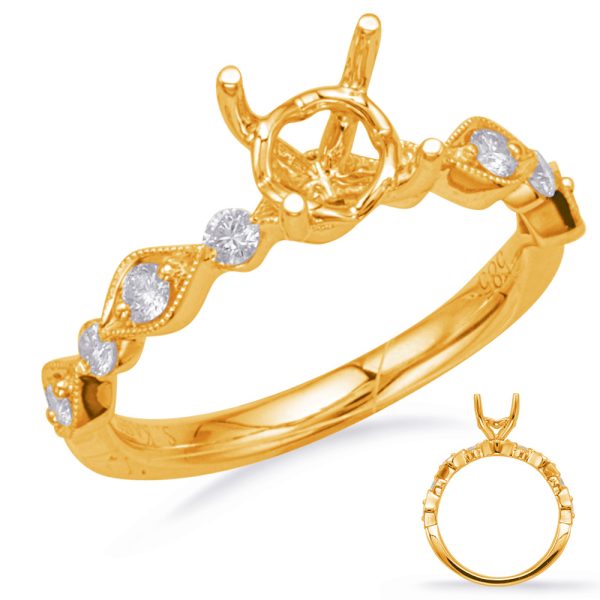 Yellow Gold Engagement Ring