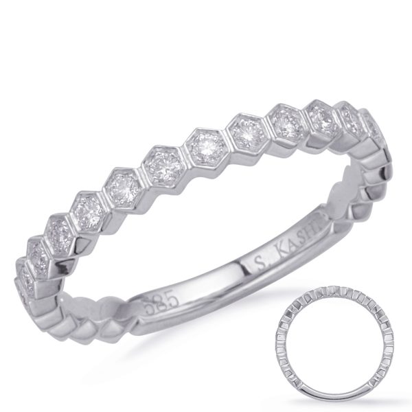 White Gold Matching Band