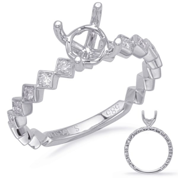 White Gold Engagement Ring
