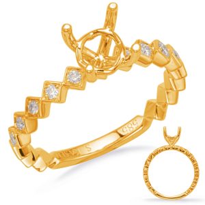 Yellow Gold Engagement Ring