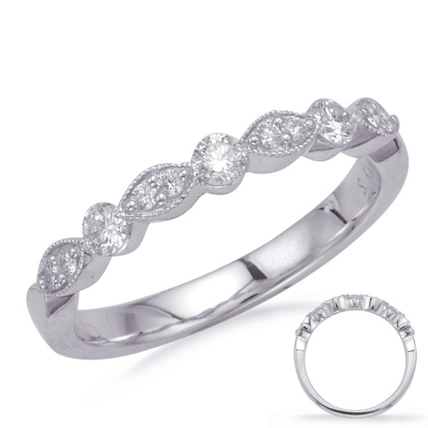 White Gold Matching Band