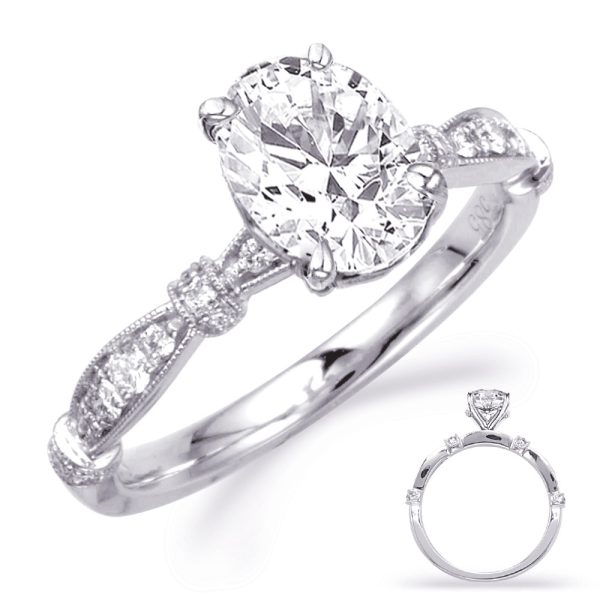 White Gold Engagement Ring