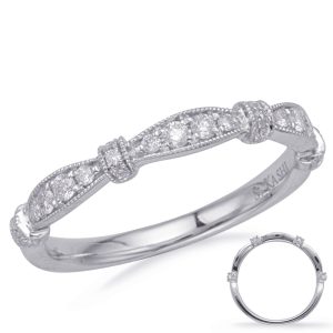 White Gold Matching Band