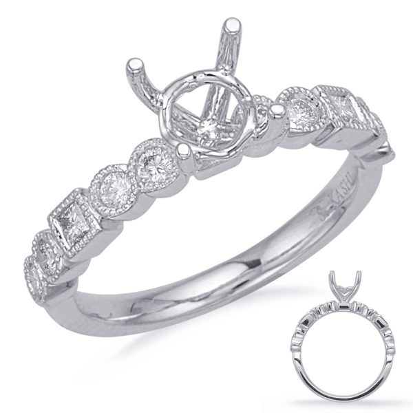 White Gold Engagement Ring