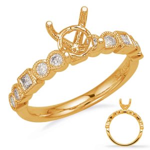 Yellow Gold Engagement Ring