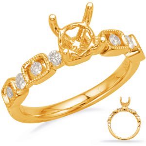 Yellow Gold Engagement Ring