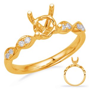 Yellow Gold Engagement Ring