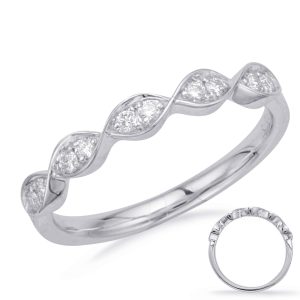 White Gold Matching Band