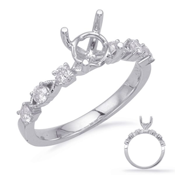 White Gold Engagement Ring