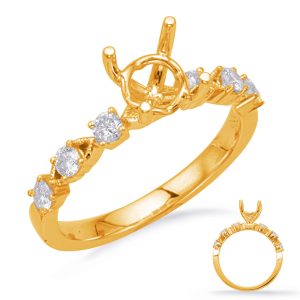 Yellow Gold Engagement Ring