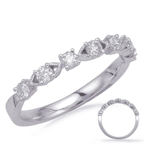 White Gold Matching Band