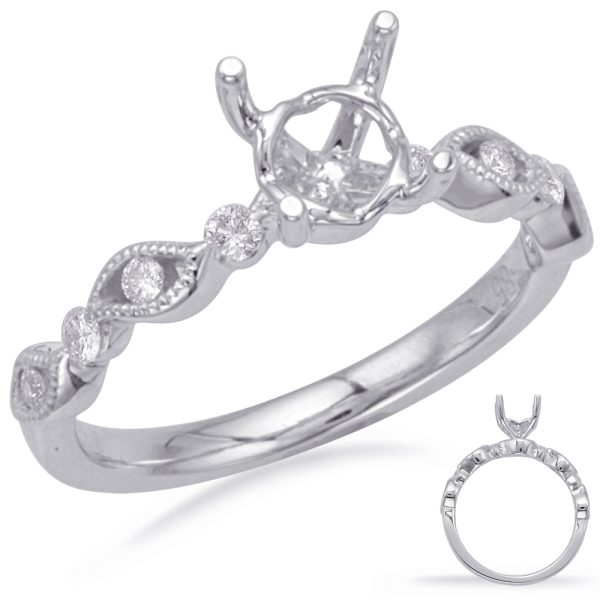 White Gold Engagement Ring