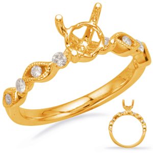 Yellow Gold Engagement Ring