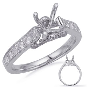White Gold Engagement Ring