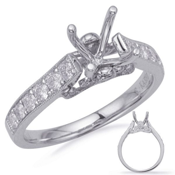 White Gold Engagement Ring