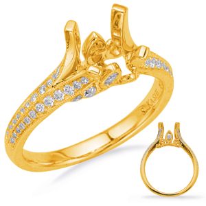 Yellow Gold Engagement Ring