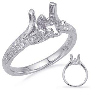 White Gold Engagement Ring White Gold Engagement Ring