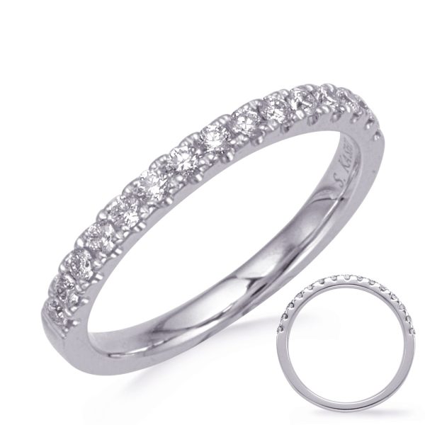 White Gold Wedding Band