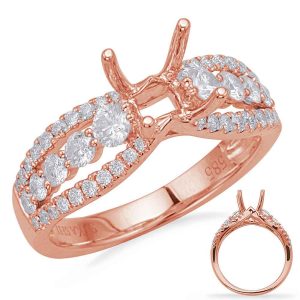 Rose Gold Engagement Ring