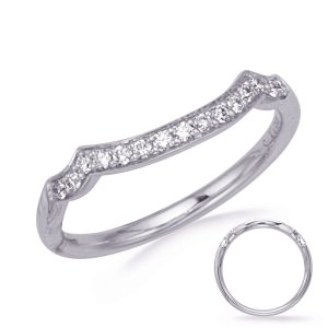 White Gold Wedding Band