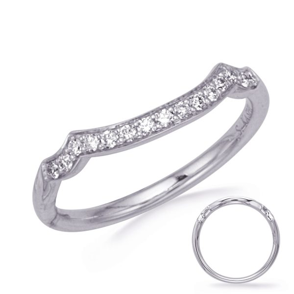 White Gold Wedding Band